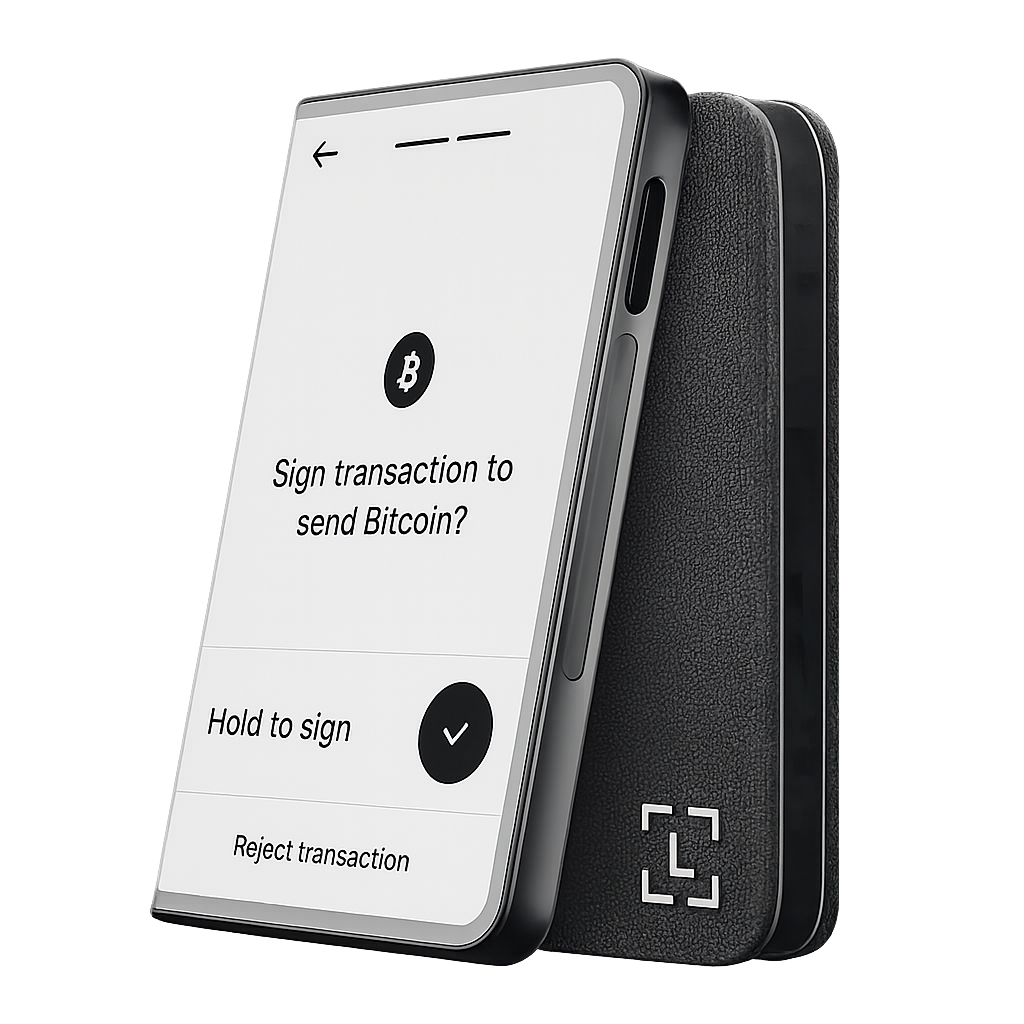 Ledger Stax 曲面 E-ink 旗舰